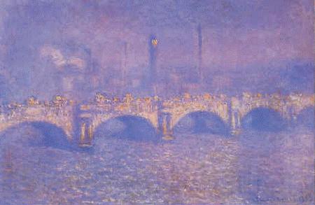 Claude Monet Waterloo Bridge